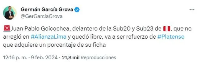 Juan Pablo Goicochea