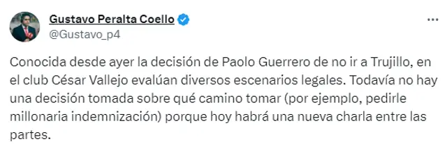 Paolo Guerrero, César Vallejo