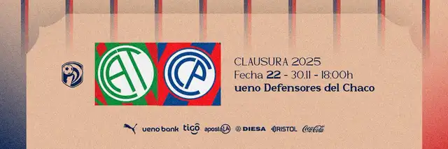 Cerro Porteño vs Atlético Tembetary Cerro Porteño vs Atlético Tembetary