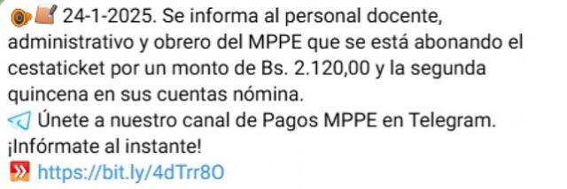 Pagos MPPE Pagos MPPE
