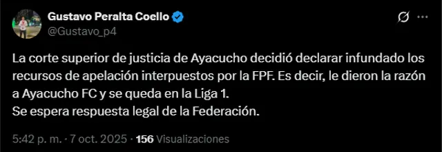 Ayacucho FC, Liga 1