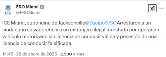 arresto ICE Miami