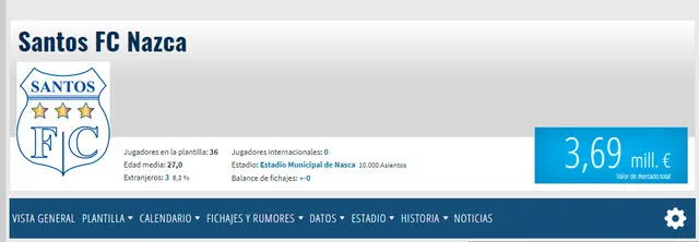 Santos FC Reimond Manco