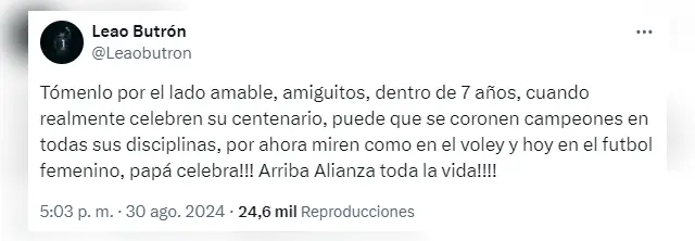Leao Butrón, Alianza Lima