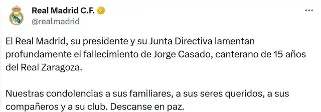 Real Madrid, Jorge Casado Real Madrid, Jorge Casado