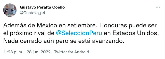 Perú vs Honduras Perú vs Honduras