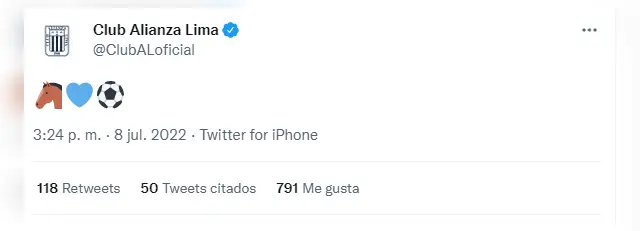 Alianza Lima post   