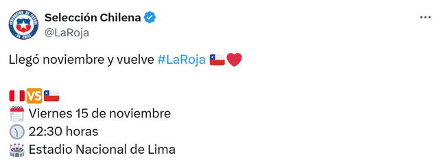 Perú vs Chile