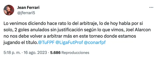 Universitario vs ADT