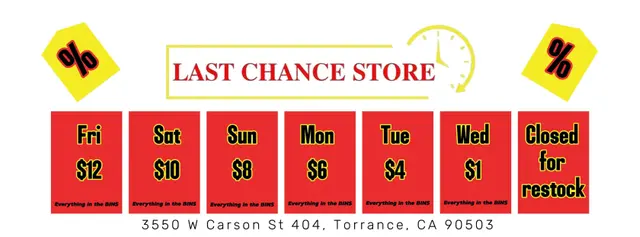 Al comprar en Last Chance Store, puedes obtener los productos que deseas y necesitas con descuentos de hasta el 95 %. Imagen: Last Chance Store. 