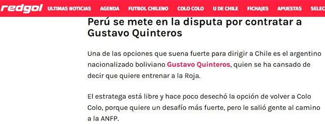 Prensa chilena