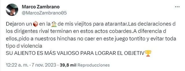hermano zambrano