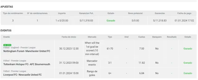 apuestas