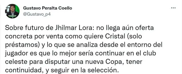 Jhilmar Lora Sporting Cristal Jhilmar Lora Sporting Cristal