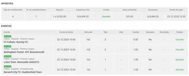 apuestas