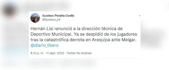 Hernán Lisi dejo de ser DT de Municipal. Hernán Lisi dejo de ser DT de Municipal.
