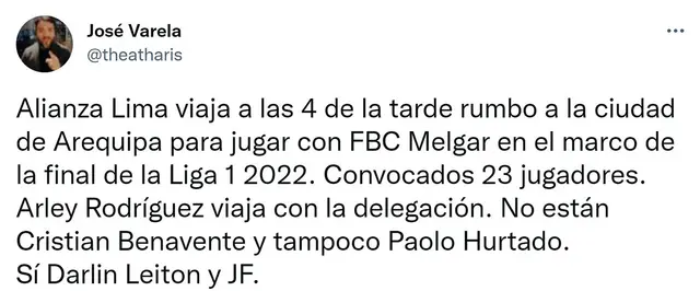Alianza Lima vs Melgar