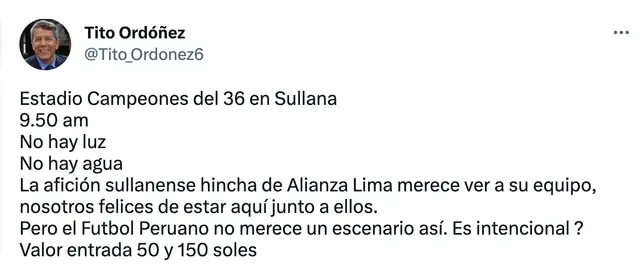 Alianza Lima vs Alianza Atlético