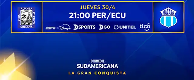 Alianza Atlético vs Macará