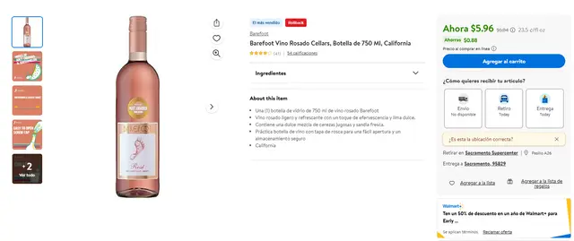 Walmart, Estados Unidos, oferta