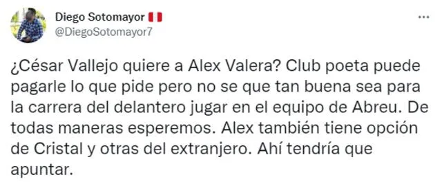 Alex Valera Cesar Vallejo