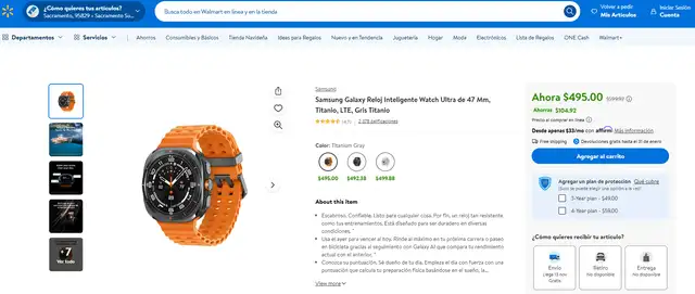 Walmart | Samsung Galaxy Watch Ultra