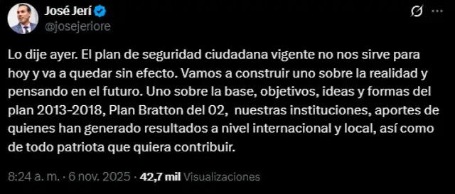 Jose Jerí Jose Jerí