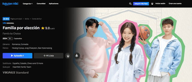 Family by Choice kdrama Español