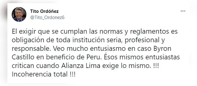 Caso Byron Castillo Tito Ordoñez