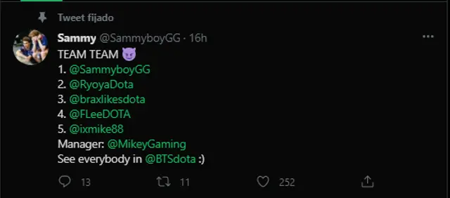Sammyboy Dota 2