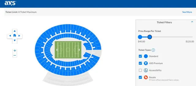 Entradas Perú vs. México