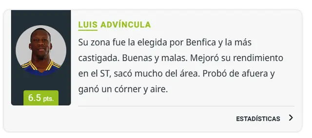  Luis Advíncula, Boca Juniors