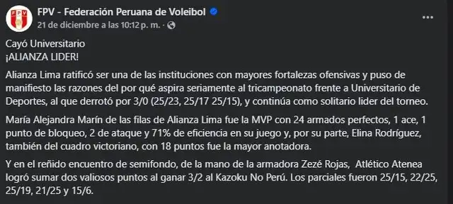 Liga Peruana de Vóley 