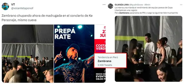Zambrano  tendencia  