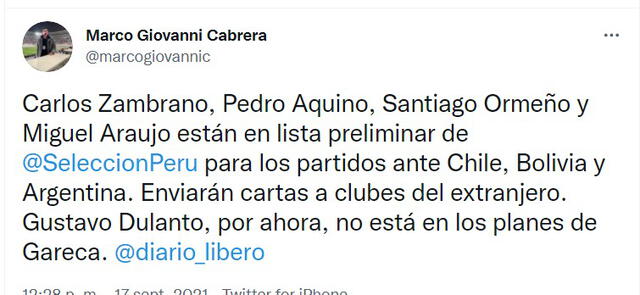 Selección Peruana Selección Peruana