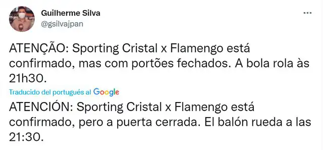 Sporting Cristal vs Flamengo Sporting Cristal vs Flamengo