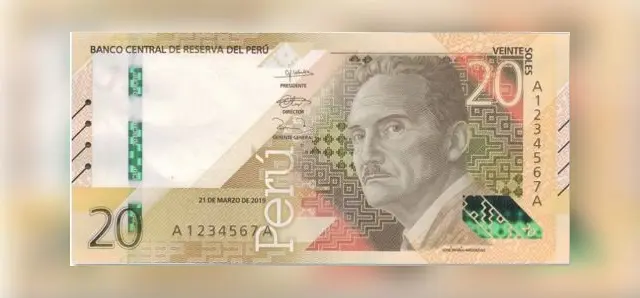 nuevos 20 soles, bcr