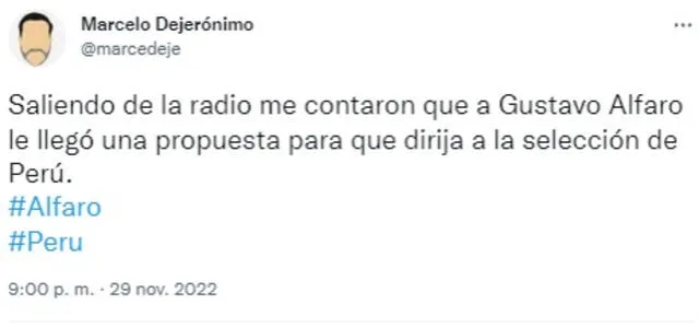 Gustavo Alfaro podría dirigir a la Selección Peruana. Gustavo Alfaro podría dirigir a la Selección Peruana.