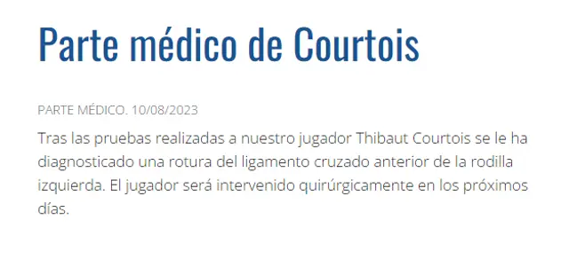 Thibaut Courtois, Real Madrid