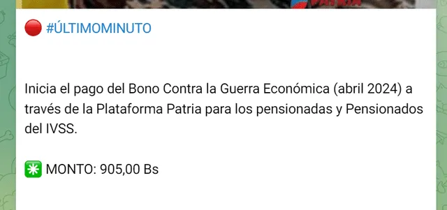 bono protectores social al pueblo
