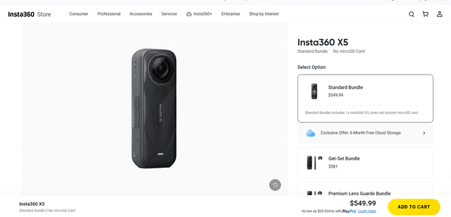 Insta360 X5