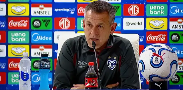 Horacio Melgarejo analizó el 2-0 de Lanús ante Cienciano. Foto: ESPN Horacio Melgarejo analizó el 2-0 de Lanús ante Cienciano. Foto: ESPN