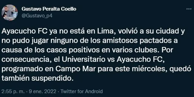 U amistoso liga 1 2022 universitario