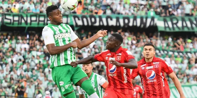 Atlético Nacional ganó el superclásico en el Apertura.
