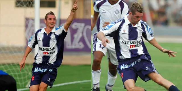 Nicolás Tagliani en Alianza Lima durante el 2003 Nicolás Tagliani en Alianza Lima durante el 2003