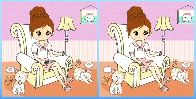 ¿Cuáles son las diferencias? Resuélvelo en tiempo récord. | Fuente:Genialguru ¿Cuáles son las diferencias? Resuélvelo en tiempo récord. | Fuente:Genialguru