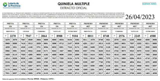 quiniela