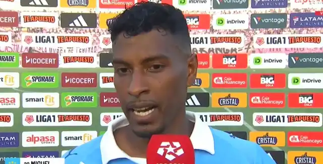 Miguel Araujo habló tras el partido con Boys
