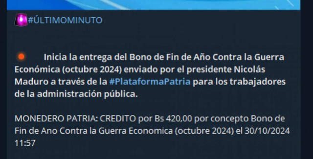 Bono de fin de año