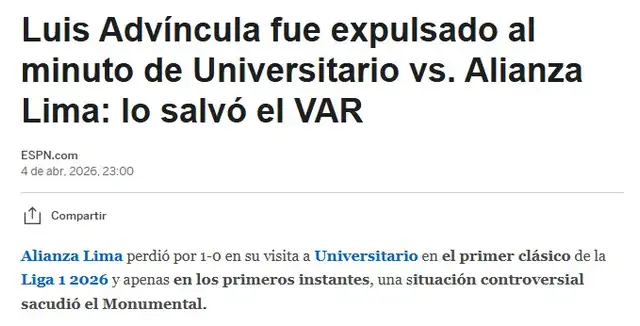 Luis Advíncula, Alianza Lima